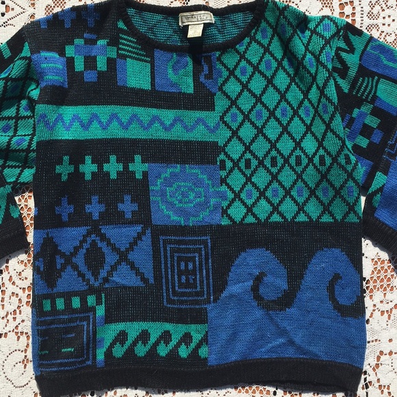 Sweaters - Vintage funky sweater